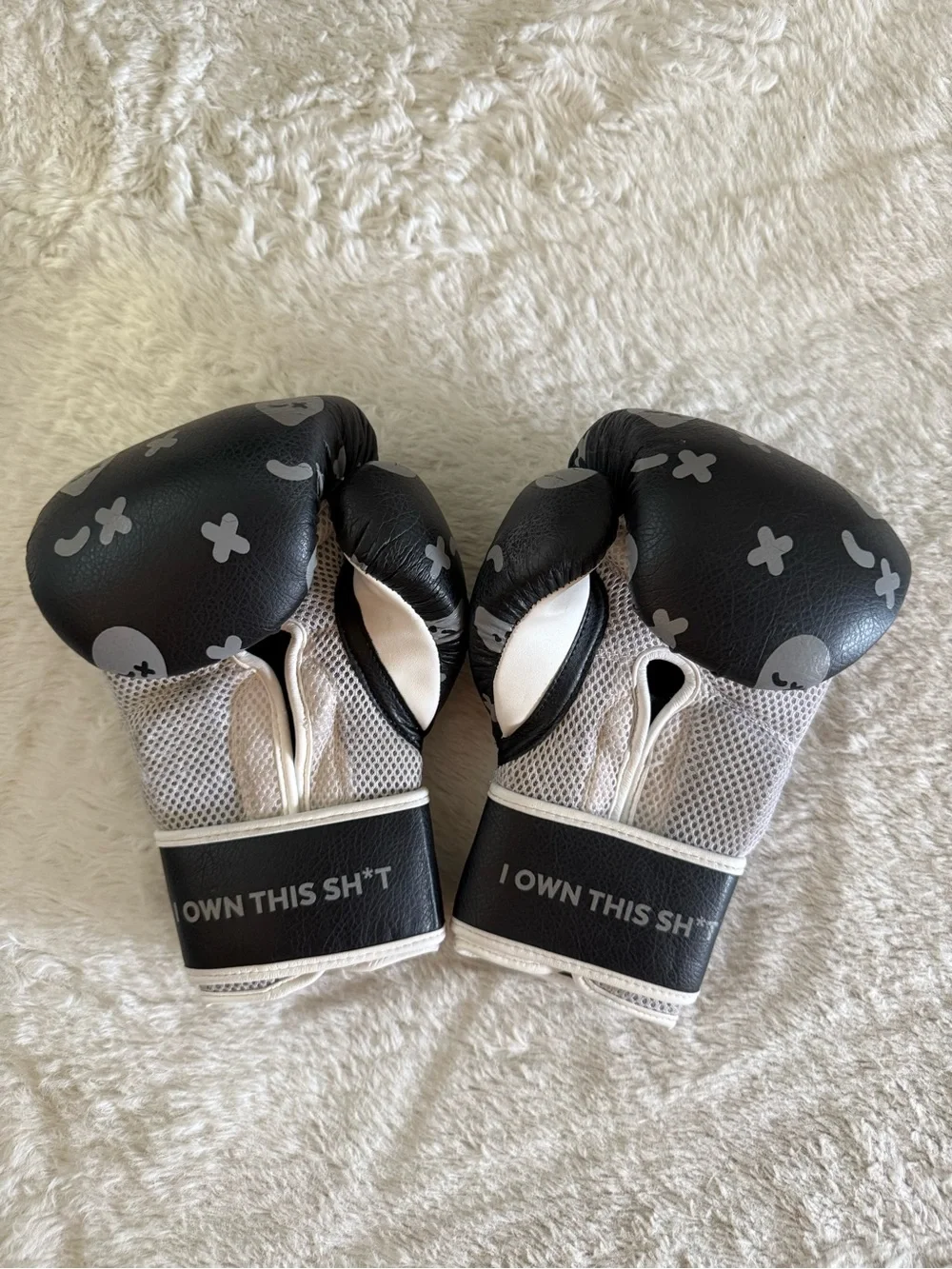 Black Rumble Boxing Gloves